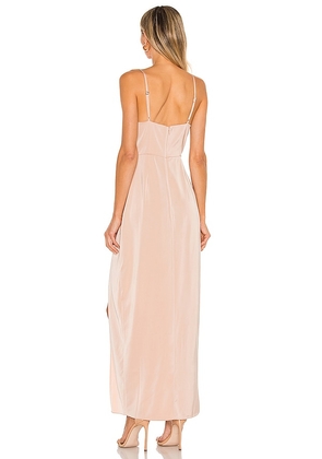 NBD Lila Gown in Nude. Size S. Also in M.