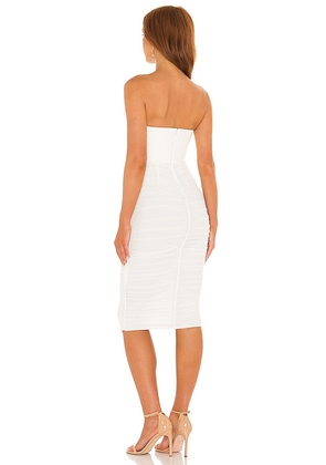 Michael Costello x REVOLVE India Midi Dress in White. Size XS. Also in XXS.