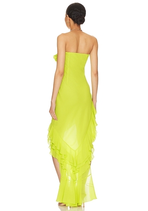 NBD Nehna Mini Dress in Green. Size S. Also in M, XS.