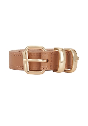 Lovestrength Classic Belt in Tan. Size M/L. Also in XS, L.