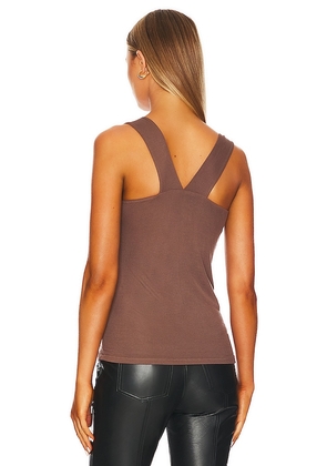 Michael Lauren Marco Tank in Chocolate. Size XL. Also in L.