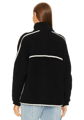 LAMARQUE Helsa Fleece Jacket in Black. Size S. Also in XS, M.