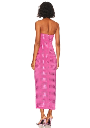 NBD James Midi Dress in Pink. Size S. Also in XXS, M.