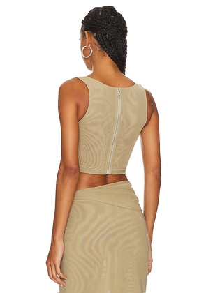 Miaou Campbell Corset in Sage. Size S. Also in XS.
