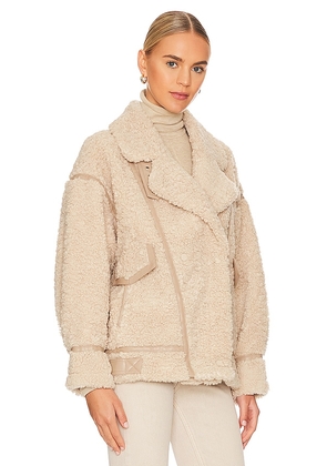 LAMARQUE Badu Jacket in Neutral. Size S. Also in XS, M, L, XL.