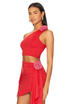 Lovers and Friends Cordelia Top in Red. Size M. Also in L, XL.