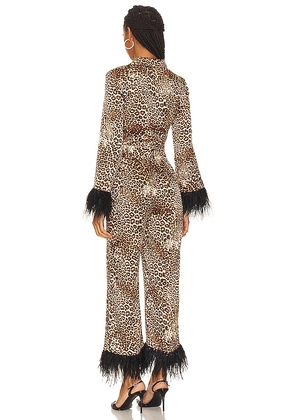 LIKELY Lawrence Jumpsuit in Brown. Size 0. Also in 00, 12.