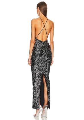 Michael Costello x REVOLVE Gina Gown in Black. Size XL. Also in XXS.