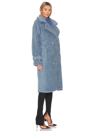 LAMARQUE Malani Coat in Blue. Size M. Also in XS, S, L.
