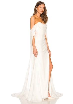 Katie May Athens Gown in Ivory. Size XS. Also in S.