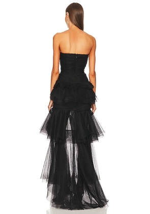 Michael Costello x REVOLVE Alai Gown in Black. Size S. Also in XS, M.