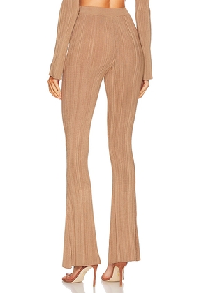Michael Costello x REVOLVE Kadri Pant in Brown. Size XL. Also in L.