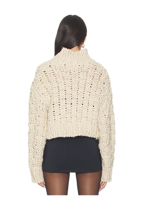 Lovers and Friends x Bridget Jolene Knit Sweater in Cream. Size L. Also in XS.