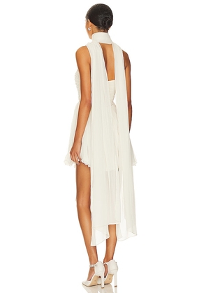 Nana Jacqueline Chloe Dress in White. Size XS. Also in S.