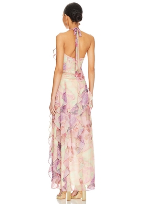 NBD Divya Maxi Dress in Pink. Size S. Also in XL.