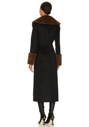 LPA Giovanna Coat in Black. Size L. Also in XXS, M, XL.