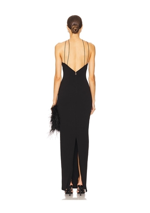 Nookie Trinity Gown in Black. Size XXL/2X. Also in L, XL/1X.