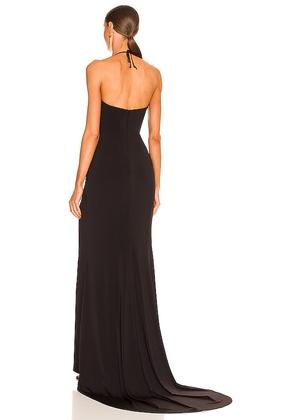 Katie May x REVOLVE Jupiter Gown in Black. Size XS. Also in S.