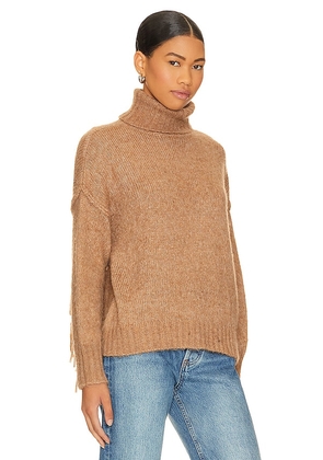 Line & Dot Parker Sweater in Tan. Size M. Also in S, XS, L.