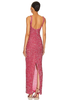 NBD Janhvi Maxi Dress in Pink. Size M. Also in L.
