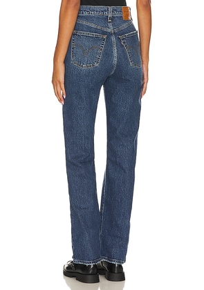 LEVI'S Ribcage Full Length Jeans in Denim-Medium. Size 25. Also in 24, 27, 28, 31.