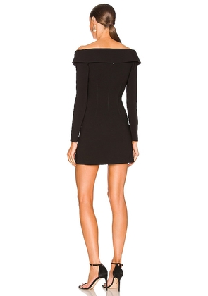 L'Academie Indra Mini Dress in Black. Size S. Also in XS, M, L.