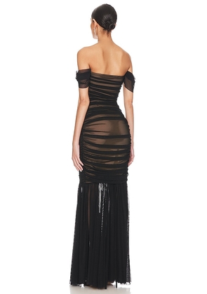 Norma Kamali Walter Fishtail Gown in Black. Size M. Also in XXS, XS, S, XL.
