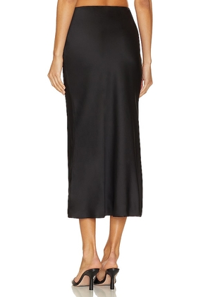 Norma Kamali X Revolve Bias Obie Skirt To Midcalf in Black. Size M. Also in L, XL.