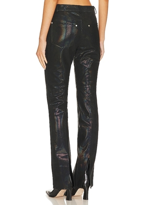 NBD Raquel Leather Pant in Black. Size S. Also in XS, M.