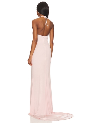 Katie May Jupiter Gown in Blush. Size M. Also in XS, S, XL.
