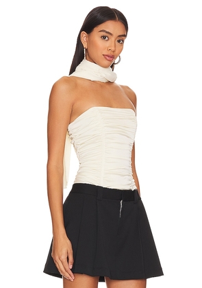 LIONESS Island Bodice in Cream. Size XL. Also in L, XXL.