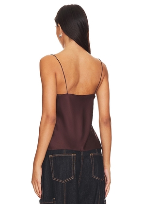 LIONESS Mariah Cami in Wine. Size XL. Also in L.