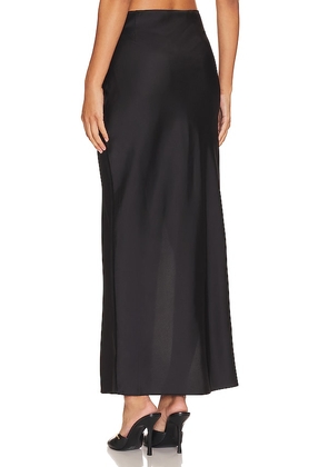 LIONESS Mariah Maxi Skirt in Black. Size M. Also in S, L, XL, XXL.