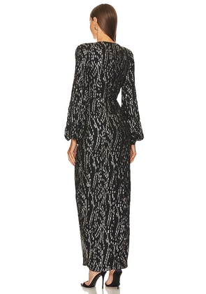 Michael Costello x REVOLVE Oberon Gown in Black. Size XS. Also in S.