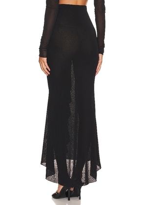 NBD Deepa Maxi Skirt in Black. Size M. Also in XXS, S, L, XL.