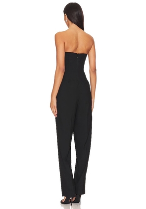 NBD Aitana Corset Jumpsuit in Black. Size XS. Also in XXS.