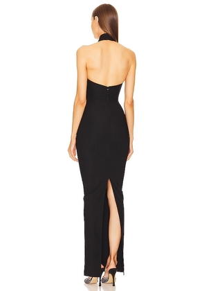 Michael Costello x REVOLVE Fritz Gown in Black. Size M. Also in XXS, XS, S, L, XL.