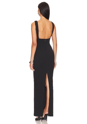 Katie May Janette Gown in Black. Size S. Also in XS.