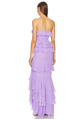 Michael Costello x REVOLVE Oleksandra Gown in Lavender. Size S. Also in XS.