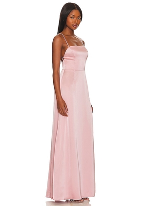 Katie May X Revolve Trudy Gown in Rose. Size S. Also in XS, M, XL, XXL.