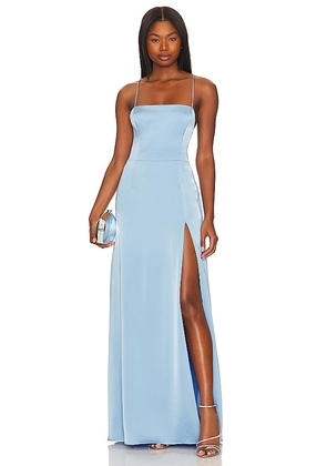 Katie May X Revolve Trudy Gown in Blue. Size M. Also in S, XS, L, XL, XXL.