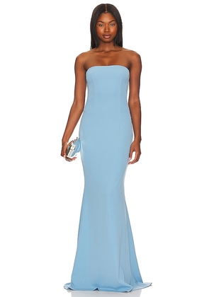 Katie May X Revolve Mary Kate Gown in Blue. Size M. Also in XS, S, L, XL, XXL.