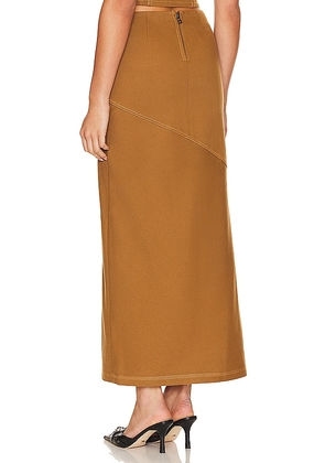 Lovers and Friends Cal Skirt in Beige. Size S. Also in M, XL.