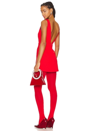 L'Academie Arley Dress in Red. Size M. Also in L, XL.