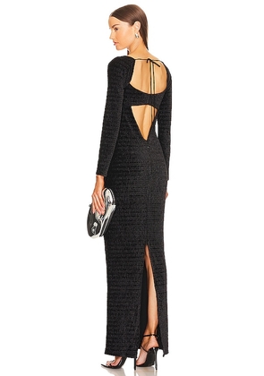 Michael Costello x REVOLVE Loretta Gown in Black. Size XS. Also in XXS, S.