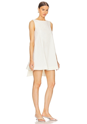 LPA Sarita Mini Dress in White. Size S. Also in M.