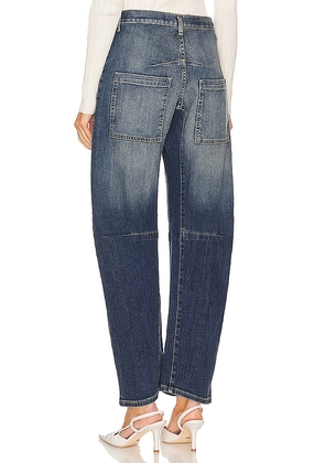 NILI LOTAN Shon Jean in Denim-Dark. Size 24. Also in 25, 26, 27, 28, 29, 30.