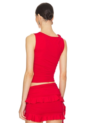 LIONESS Rendezvous Top in Red. Size XL. Also in XXL.