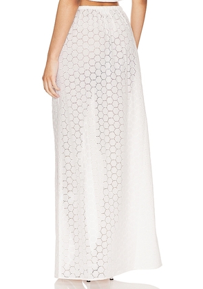 Lovers and Friends Fiona Maxi Skirt in White. Size S. Also in M, XS.