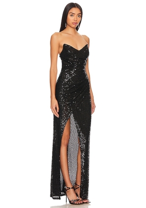 NBD Adonis Maxi Dress in Black. Size S. Also in M, XL.
